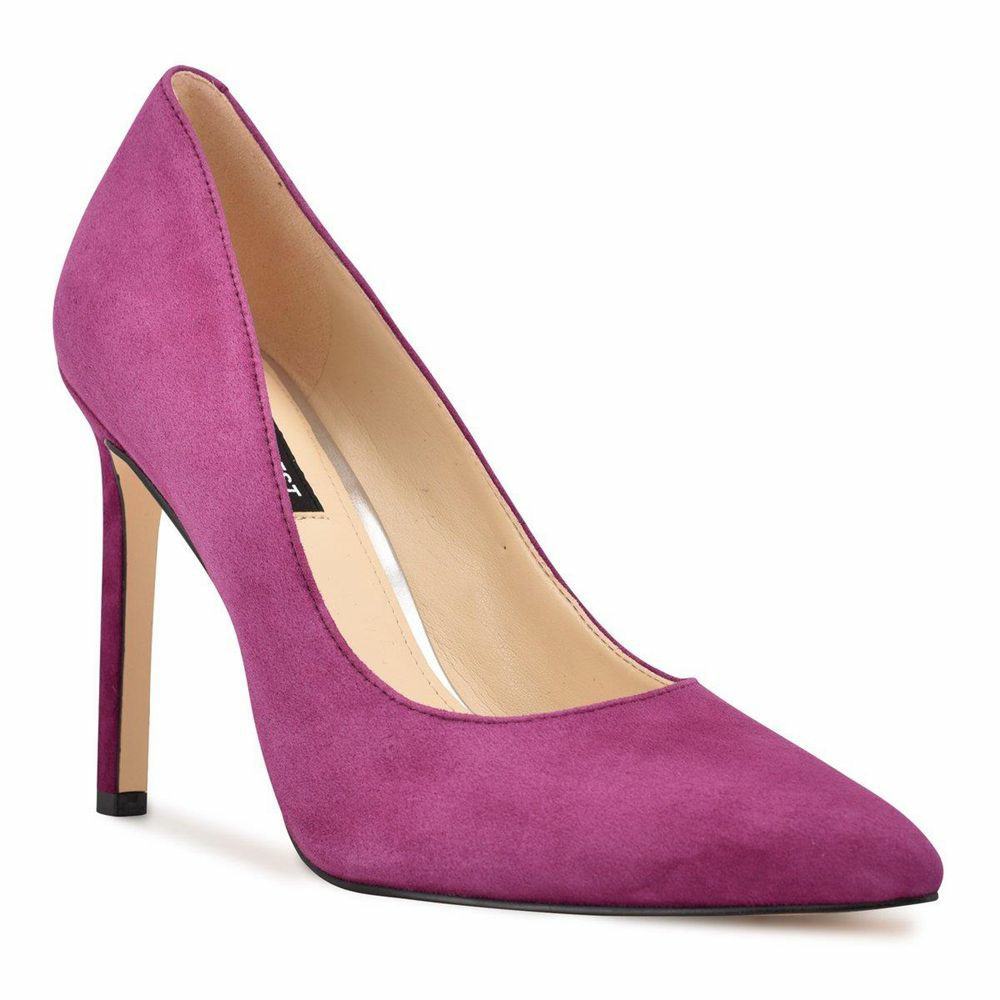 Nine west best sale purple pumps